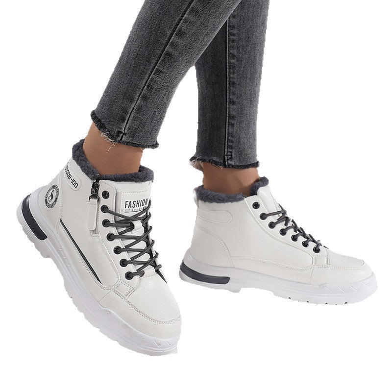 Gefütterte Winterstiefel für Damen