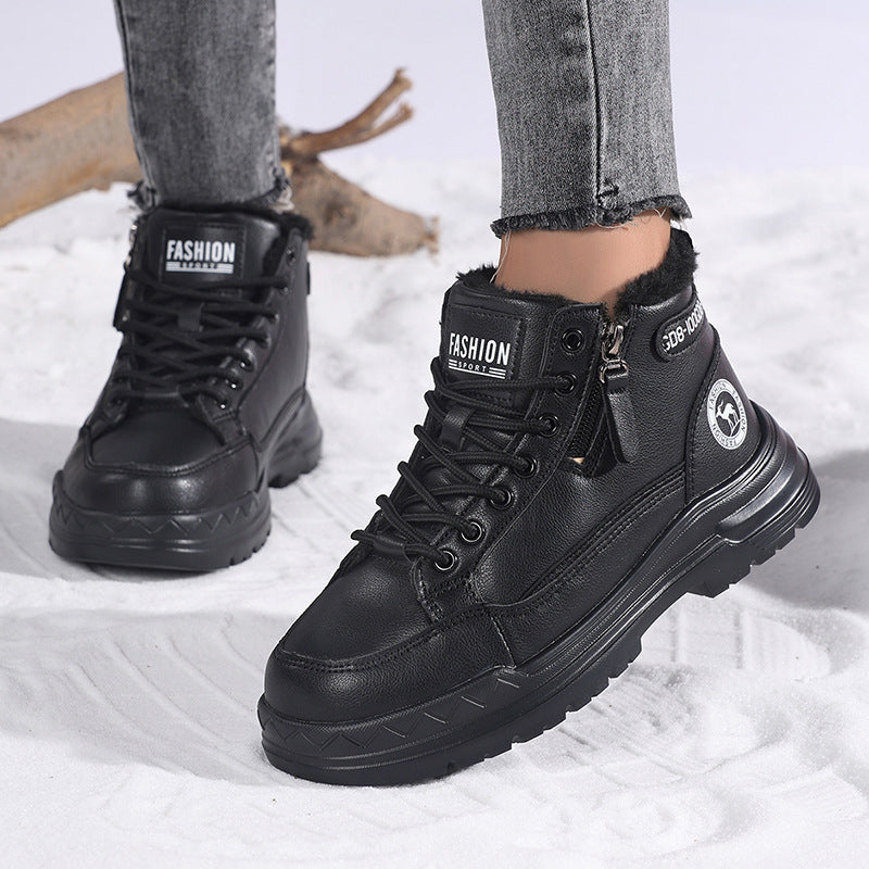 Gefütterte Winterstiefel für Damen
