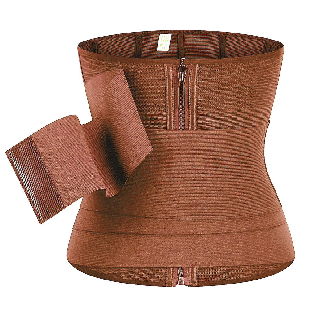 Verstellbarer Taillenformer mit Trägern und Reißverschluss, formende Shapewear