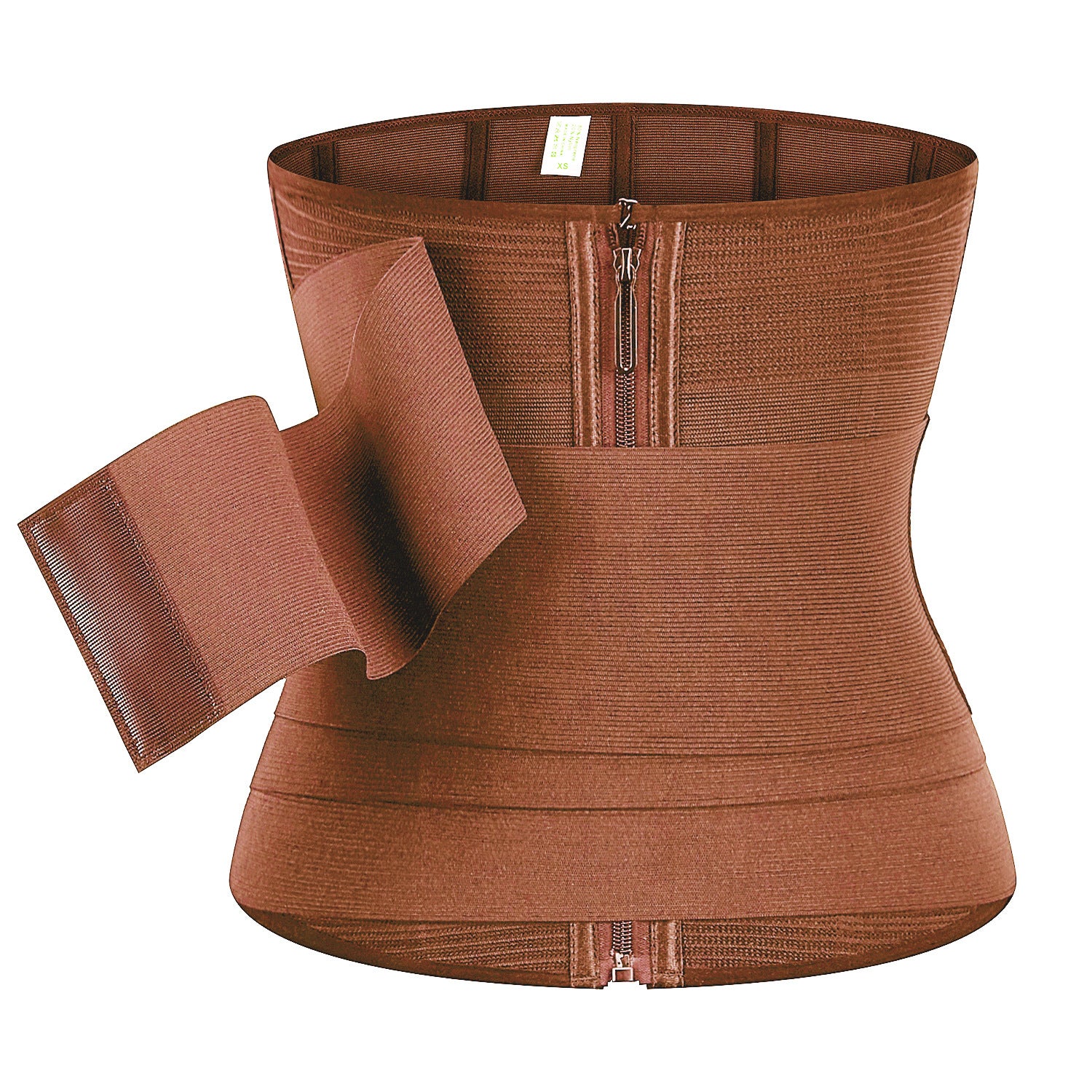 Verstellbarer Taillenformer mit Trägern und Reißverschluss, formende Shapewear