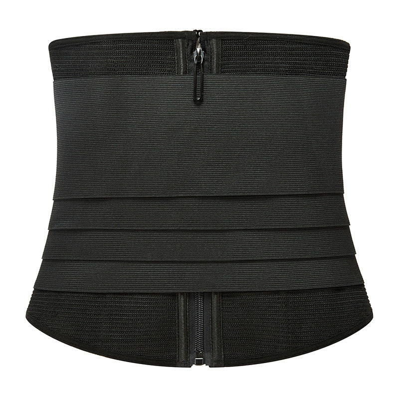 Verstellbarer Taillenformer mit Trägern und Reißverschluss, formende Shapewear