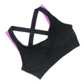 Sport-BH mit gekreuztem Design für Yoga und Fitness, Größen S–XL