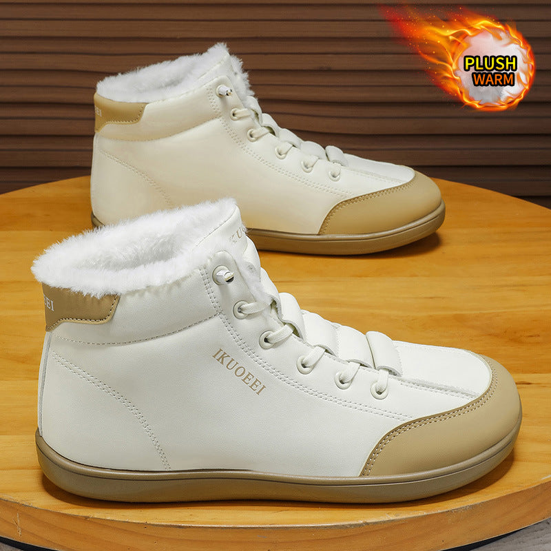 Herren-Sneaker mit breiter Zehenbox und warmem Innenfutter