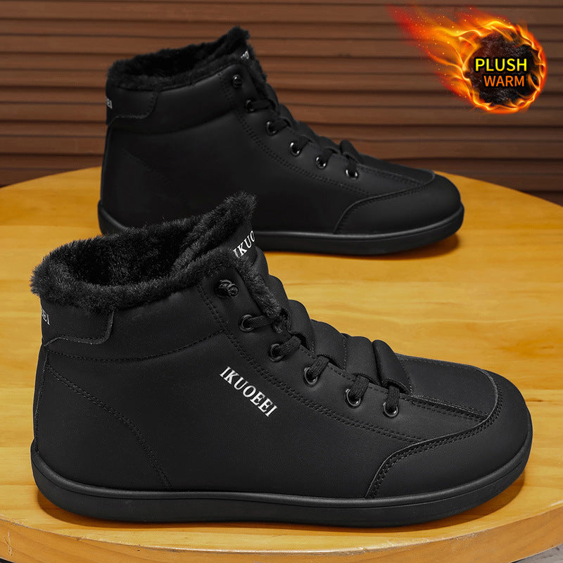Herren-Sneaker mit breiter Zehenbox und warmem Innenfutter