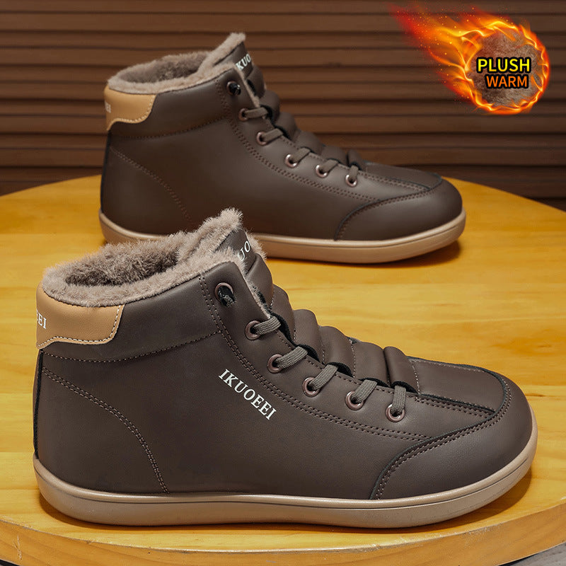 Herren-Sneaker mit breiter Zehenbox und warmem Innenfutter