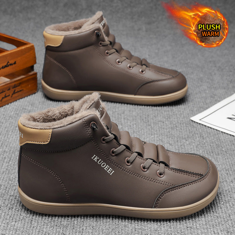 Herren-Sneaker mit breiter Zehenbox und warmem Innenfutter